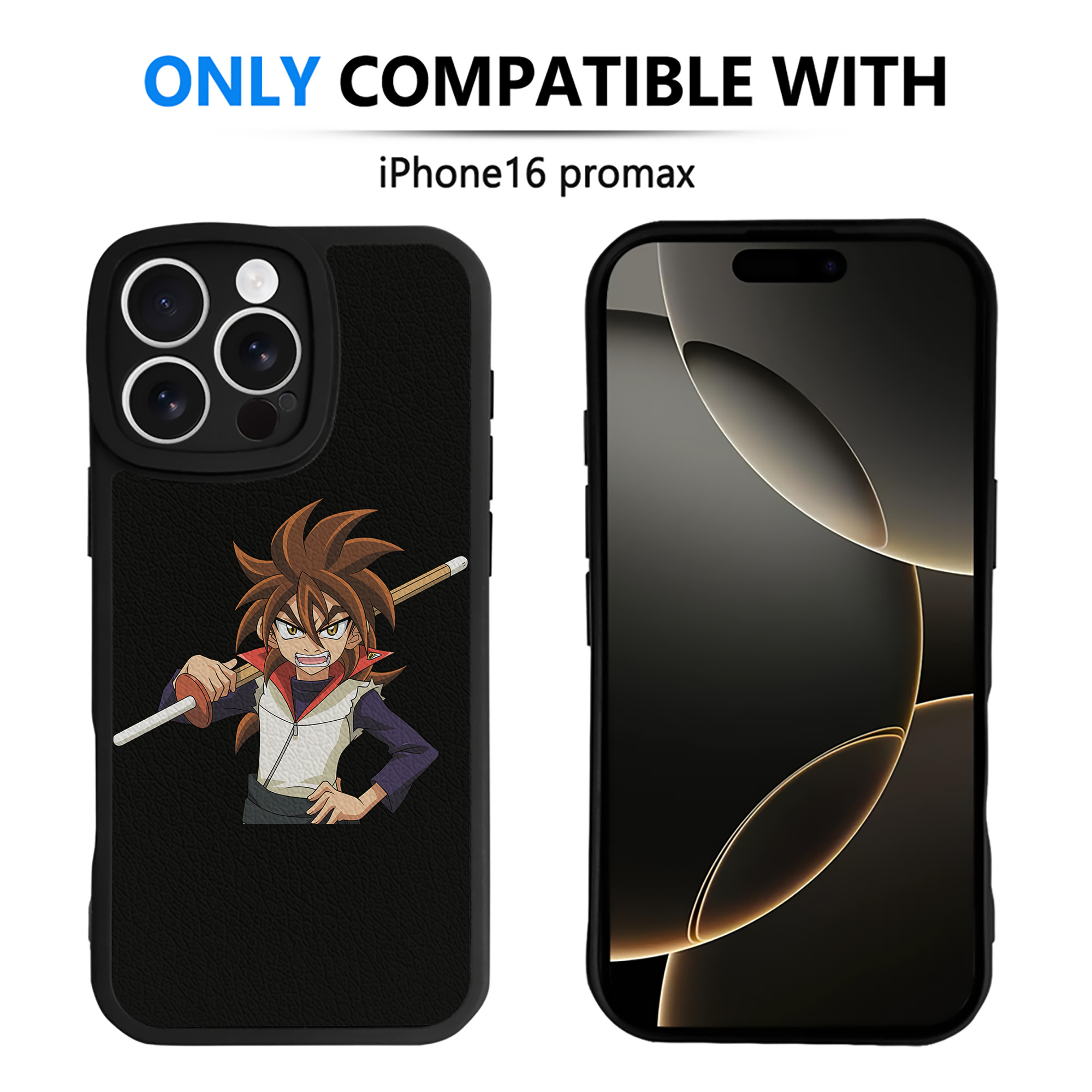 遊☆戯☆王 Yu-Gi-Oh! 【iPhone 16シリーズ対応】シリコンスマホケース（レザー調） 材質：シリコン
